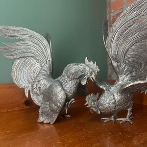 Vintage Fighting Roosters